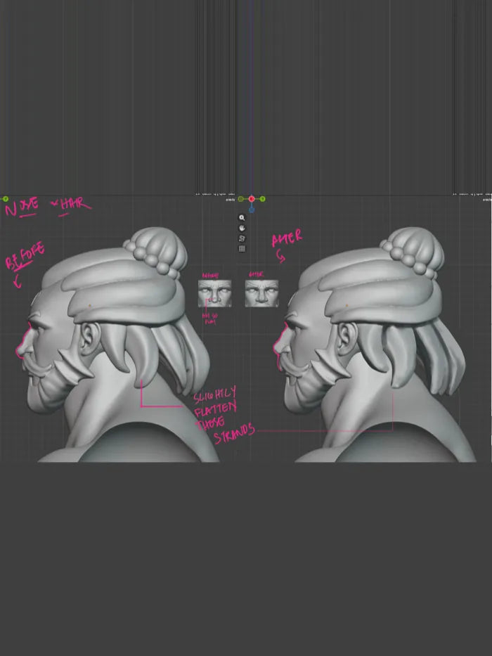 3D sculpt stage image 3